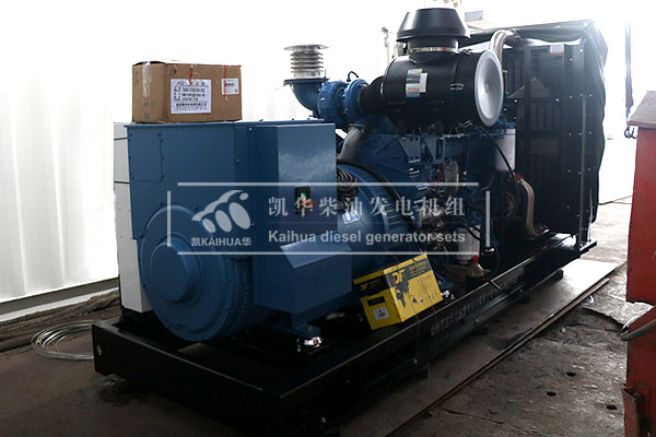 威海客戶訂購的500kw玉柴發電機組成功出廠